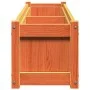 Outdoor planters 2 units solid pine wood brown wax by , Pots and planters - Ref: Foro24-837479, Price: 174,66 €, Discount: %