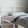 Cabecero de metal blanco 120 cm de , Cabeceros y pies de cama - Ref: Foro24-355445, Precio: 24,19 €, Descuento: %