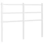 Cabecero de metal blanco 120 cm de , Cabeceros y pies de cama - Ref: Foro24-355445, Precio: 24,19 €, Descuento: %