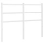 Kopfteil aus weißem Metall, 120 cm von , Kopf- und Fußteile - Ref: Foro24-355445, Preis: 24,53 €, Rabatt: %