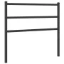 Kopfteil aus schwarzem Metall, 107 cm von , Kopf- und Fußteile - Ref: Foro24-355395, Preis: 21,39 €, Rabatt: %