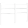 Cabecero de metal blanco 140 cm de , Cabeceros y pies de cama - Ref: Foro24-355447, Precio: 30,48 €, Descuento: %