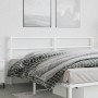Kopfteil aus weißem Metall, 193 cm von , Kopf- und Fußteile - Ref: Foro24-355451, Preis: 29,66 €, Rabatt: %