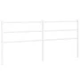 Cabecero de metal blanco 193 cm de , Cabeceros y pies de cama - Ref: Foro24-355451, Precio: 29,26 €, Descuento: %