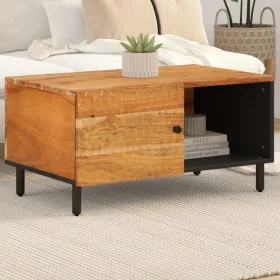 Solid acacia wood coffee table 80x50x40 cm by , Coffee table - Ref: Foro24-356859, Price: 72,68 €, Discount: %