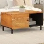 Mesa de centro madera maciza de acacia 80x50x40 cm de , Mesas de centro - Ref: Foro24-356859, Precio: 72,68 €, Descuento: %