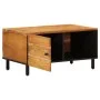 Mesa de centro madera maciza de acacia 80x50x40 cm de , Mesas de centro - Ref: Foro24-356859, Precio: 72,68 €, Descuento: %