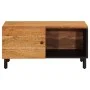 Mesa de centro madera maciza de acacia 80x50x40 cm de , Mesas de centro - Ref: Foro24-356859, Precio: 72,68 €, Descuento: %