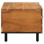 Mesa de centro madera maciza de acacia 80x50x40 cm de , Mesas de centro - Ref: Foro24-356859, Precio: 73,29 €