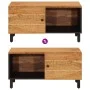 Mesa de centro madera maciza de acacia 80x50x40 cm de , Mesas de centro - Ref: Foro24-356859, Precio: 72,68 €, Descuento: %
