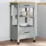Carrito de cocina MONZA madera maciza de pino 48x40x90 cm de , Carros de cocina y comedor - Ref: Foro24-376086, Precio: 100,7...