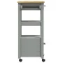 Carrito de cocina MONZA madera maciza de pino 48x40x90 cm de , Carros de cocina y comedor - Ref: Foro24-376086, Precio: 100,7...