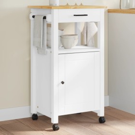 Carrito de cocina MONZA madera maciza de pino 48x40x90 cm de , Carros de cocina y comedor - Ref: Foro24-376090, Precio: 117,7...
