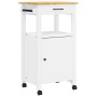 Carrito de cocina MONZA madera maciza de pino 48x40x90 cm de , Carros de cocina y comedor - Ref: Foro24-376090, Precio: 113,7...