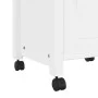 MONZA Küchenwagen Massives Kiefernholz 48x40x90 cm von , Küchen- und Speisewagen - Ref: Foro24-376090, Preis: 105,80 €, Rabat...