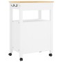 MONZA Küchenwagen aus massivem Kiefernholz 60x40x90 cm von , Küchen- und Speisewagen - Ref: Foro24-376099, Preis: 154,59 €, R...