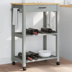 MONZA Küchenwagen aus massivem Kiefernholz 60x40x90 cm von , Küchen- und Speisewagen - Ref: Foro24-376092, Preis: 86,54 €, Ra...