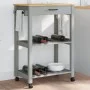 MONZA Küchenwagen aus massivem Kiefernholz 60x40x90 cm von , Küchen- und Speisewagen - Ref: Foro24-376092, Preis: 86,54 €, Ra...