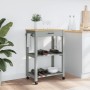 MONZA Küchenwagen aus massivem Kiefernholz 60x40x90 cm von , Küchen- und Speisewagen - Ref: Foro24-376092, Preis: 87,92 €, Ra...
