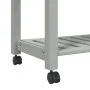 MONZA Küchenwagen aus massivem Kiefernholz 60x40x90 cm von , Küchen- und Speisewagen - Ref: Foro24-376092, Preis: 86,54 €, Ra...