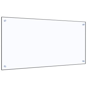 Spritzschutz für die Küche aus gehärtetem Glas, 100x50 cm. von vidaXL, Küchengeräte und Utensilien - Ref: Foro24-249476, Prei...
