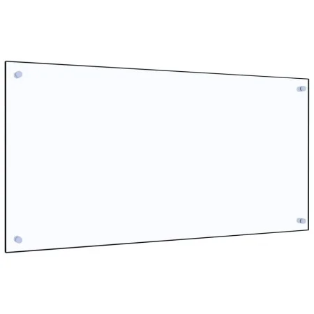 Protector contra salpicaduras cocina vidrio templado 100x50 cm by vidaXL, Kitchen tools and utensils - Ref: Foro24-249476, Pr...