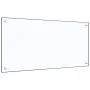 Protector contra salpicaduras cocina vidrio templado 100x50 cm by vidaXL, Kitchen tools and utensils - Ref: Foro24-249476, Pr...