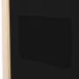 Biombo divisor de 4 paneles de tela negro 160x170x4 cm de vidaXL, Divisores de ambientes - Ref: Foro24-248184, Precio: 70,37 ...