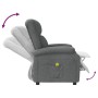Sillón de masaje de tela gris oscuro by , Electric massage chairs - Ref: Foro24-348448, Price: 231,72 €, Discount: %