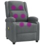 Sillón de masaje de tela gris oscuro by , Electric massage chairs - Ref: Foro24-348448, Price: 231,72 €, Discount: %