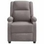 Taupe gray fabric massage wing chair by , Electric massage chairs - Ref: Foro24-348455, Price: 252,99 €, Discount: %