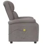 Taupegrauer Massage-Ohrensessel aus Stoff von , Elektrische Massagesessel - Ref: Foro24-348455, Preis: 252,99 €, Rabatt: %