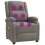 Taupegrauer Massage-Ohrensessel aus Stoff von , Elektrische Massagesessel - Ref: Foro24-348455, Preis: 252,99 €, Rabatt: %