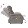 Taupegrauer Massage-Ohrensessel aus Stoff von , Elektrische Massagesessel - Ref: Foro24-348455, Preis: 252,99 €, Rabatt: %