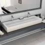 Waschbecken 120x46x11 cm Mineralharz/weißer Marmor von vidaXL, Sinkt - Ref: Foro24-144068, Preis: 397,69 €, Rabatt: %