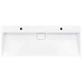 Waschbecken 120x46x11 cm Mineralharz/weißer Marmor von vidaXL, Sinkt - Ref: Foro24-144068, Preis: 397,69 €, Rabatt: %