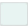 Küchenspritzschutz aus weißem Hartglas 70x60 cm von vidaXL, Küchengeräte und Utensilien - Ref: Foro24-249453, Preis: 48,11 €,...