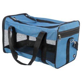 TRIXIE Bolso para transporte de perros Ryan azul 47x26x27 cm