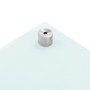 Kitchen splash protection white tempered glass 70x60 cm by vidaXL, Kitchen tools and utensils - Ref: Foro24-249453, Price: 48...