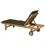 Madison Cushion for sun lounger Panama green 200x60 cm by , Cushions for chairs and sofas - Ref: Foro24-434695, Price: 102,33...