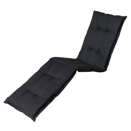 Madison Basic Sonnenliegenkissen schwarz 200x60 cm von , Kissen für Stühle und Sofas - Ref: Foro24-447165, Preis: 65,74 €, Ra...