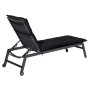 Madison Basic sun lounger cushion black 200x60 cm by , Cushions for chairs and sofas - Ref: Foro24-447165, Price: 65,63 €, Di...