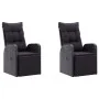5-piece black garden dining set by , Garden sets - Ref: Foro24-3067815, Price: 895,67 €, Discount: %