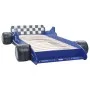 Kinderbett in Rennwagenform 90x200 cm blau von vidaXL, Kinderbetten und Betten für Kinder - Ref: Foro24-245661, Preis: 237,81...