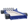 Race car-shaped bed for children 90x200 cm blue by vidaXL, Cribs and beds for children - Ref: Foro24-245661, Price: 218,96 €,...