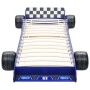 Race car-shaped bed for children 90x200 cm blue by vidaXL, Cribs and beds for children - Ref: Foro24-245661, Price: 218,96 €,...