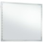 Badezimmerwandspiegel mit LED 60x50 cm von vidaXL, Spiegel - Ref: Foro24-144726, Preis: 86,83 €, Rabatt: %