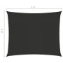 Rectangular sail awning anthracite gray Oxford fabric 4x5 m by , Umbrellas - Ref: Foro24-135106, Price: 64,46 €, Discount: %
