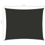 Rechteckige Segelmarkise Oxford-Stoff anthrazitgrau 6x7 m von , Sonnenschirme - Ref: Foro24-135112, Preis: 95,09 €, Rabatt: %