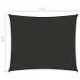 Rectangular sail awning anthracite gray Oxford fabric 6x7 m by , Umbrellas - Ref: Foro24-135112, Price: 106,24 €, Discount: %